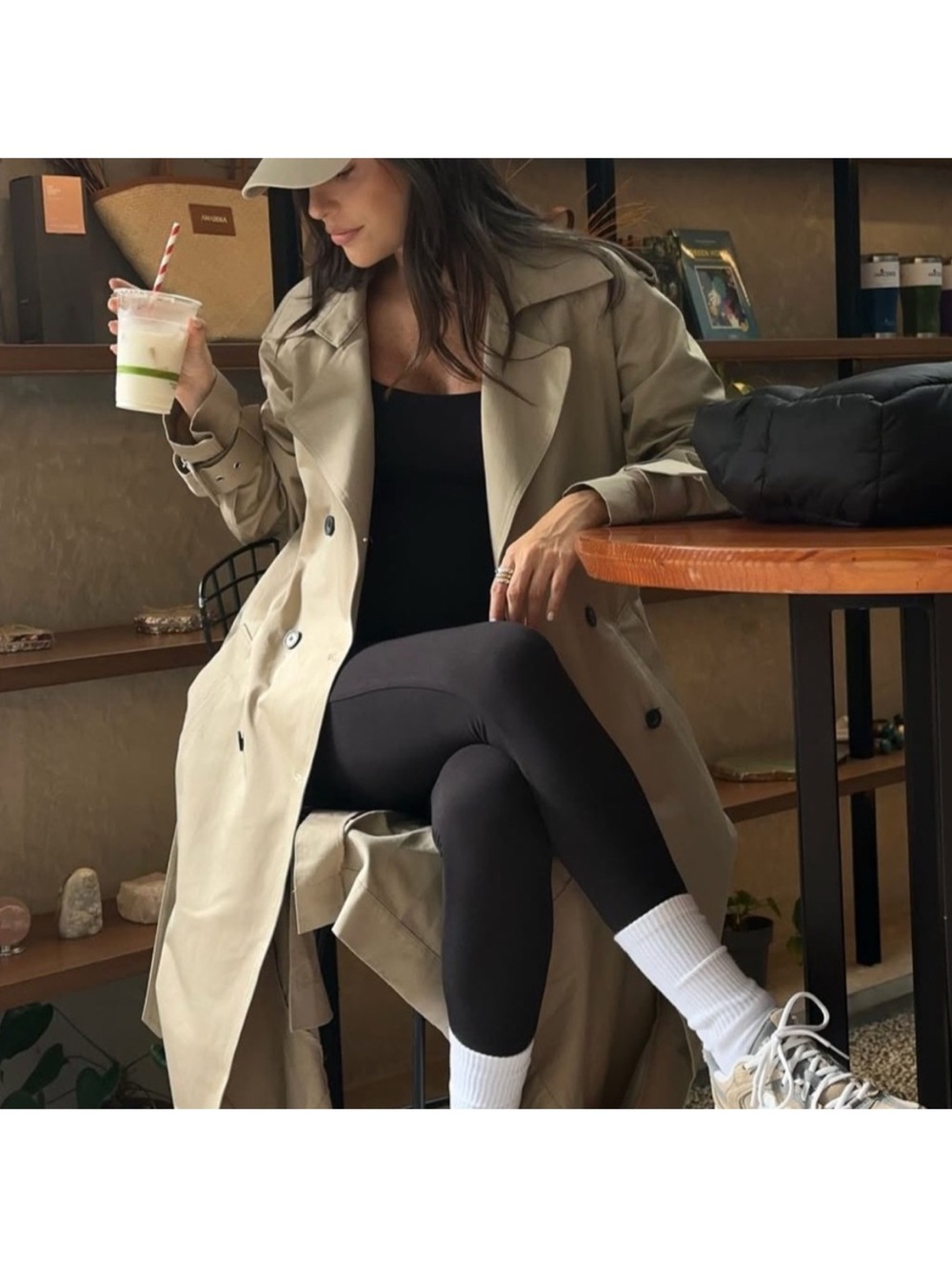 Monoprix Tan Trencchcoat - From Paris!